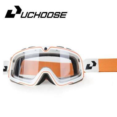Kính Retro Xe Máy 3/4 Mũ Bảo Hiểm Rider - Chống Gió, Chống Bụi, Khung Lớn 2
