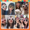 Kính sinh nhật chữ HAPPY BIRTHDAY tiệc sinh nhật và chụp ảnh Abu Gấu Hair 14.500₫ 4
