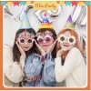 Kính sinh nhật chữ HAPPY BIRTHDAY tiệc sinh nhật và chụp ảnh Abu Gấu Hair 14.500₫ 5