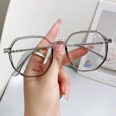 Kính TR90 Đa Giác Thời Trang Hàn Quốc Chống Ánh Sáng Xanh Nam Nữ - 120.960 VND