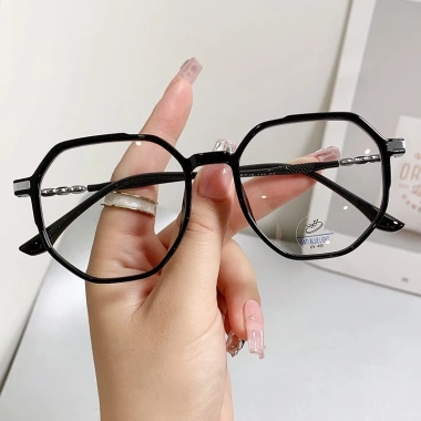 Kính TR90 Đa Giác Thời Trang Hàn Quốc Chống Ánh Sáng Xanh Nam Nữ - 120.960 VND