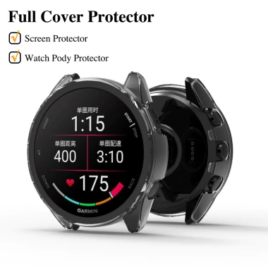 Kính và Ốp Lưng Garmin Forerunner 165 265 - Bảo Vệ Toàn Diện Màn Hình, Giá Tốt
