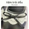 Kịp Tết Mary Jane mũi tròn thấp viền ren nơ phong cách Pháp giảm giá 200k 6