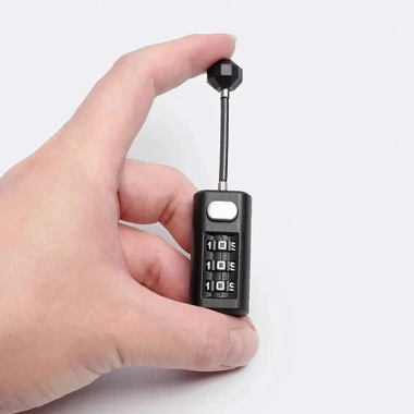 Kiprun Khóa Hành Lý Mã 3 Chữ Số Đặt Lại, Khóa Ba Lô, Dây Kéo, Tủ Ký Túc Xá, 116.600 VND