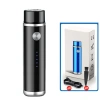 Kiprun Mini USB Sạc Máy Cạo Râu Thép Không Gỉ 3D Dao Nổi Giặt Được Du Lịch 10