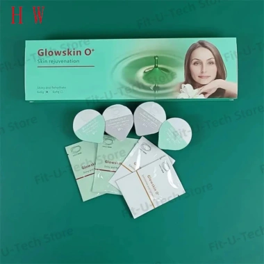 Kit CO2 Oxy Bong Bóng Glowskin - Máy tẩy tế bào chết da mặt, viên nang oxy