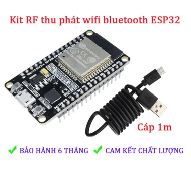 Kit ESP32 WiFi Bluetooth 30 Chân CH340 CP2.102 Giá chỉ 47.000 VND Đầy đủ module IoT 3
