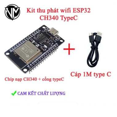 Kit ESP32 WiFi Bluetooth 30 Chân CH340 CP2.102 Giá chỉ 47.000 VND Đầy đủ module IoT 10