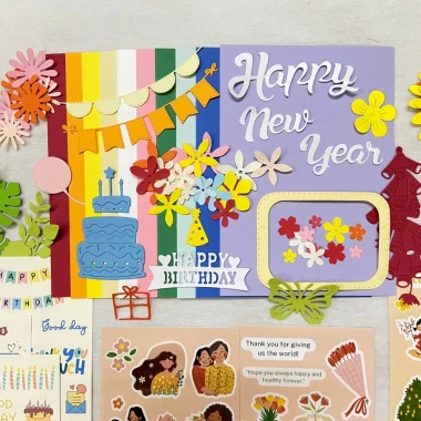 Kit thiệp đa chủ đề gia đình, sinh nhật, Tết – Bộ sưu tập toàn diện, chỉ 165.000đ 2