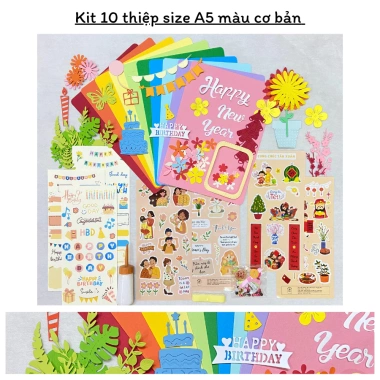 Kit thiệp đa chủ đề gia đình, sinh nhật, Tết – Bộ sưu tập toàn diện, chỉ 165.000đ 10