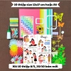 Kit thiệp tự trang trí 8/3 - 20/10, 10 phôi thiệp trơn, giá ưu đãi 120.000₫