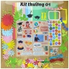 Kit thiệp tự trang trí 8/3 - 20/10, 10 phôi thiệp trơn, giá ưu đãi 120.000₫ 4