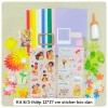 Kit thiệp tự trang trí 8/3 - 20/10, 10 phôi thiệp trơn, giá ưu đãi 120.000₫ 9