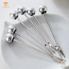 Kittenbaby 6 chiếc nĩa tráng miệng thép không gỉ, lọ bảo quản gấu dễ thương, giá chỉ 54.010đ, cho tiệc trái cây dưa hấu 6