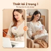 Kiumo 2 trong 1 Máy Hút Sữa Điện Đeo và Cầm Tay, Màn Hình Thông Minh, 27 Cấp Độ, Không BPA - Giá 390k 2