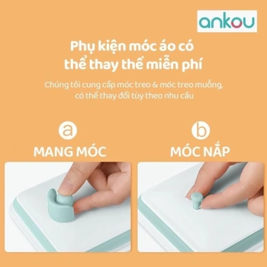 Kiumo Ankou Hộp Đựng Sữa Bột 1.700ml/2.300ml Chống Ẩm Hút Chân Không + Sticker - Giá 162.000đ