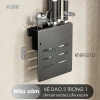 KIVA Kệ đa năng treo tường đựng dao thớt, đũa, muỗng thìa, thép carbon, lắp 2 cách - 225.000 VND 5