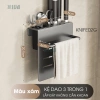 KIVA Kệ đa năng treo tường đựng dao thớt, đũa, muỗng thìa, thép carbon, lắp 2 cách - 225.000 VND 6