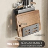 KIVA Kệ đa năng treo tường đựng dao thớt, đũa, muỗng thìa, thép carbon, lắp 2 cách - 225.000 VND 8