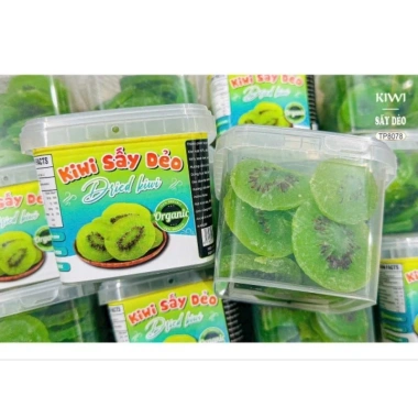 Kiwi sấy dẻo 280gr 100% tự nhiên - Độ dẻo vừa, chua ngọt, giàu chất xơ, tốt sức khỏe - 55.000đ