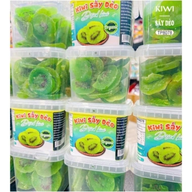 Kiwi sấy dẻo 280gr 100% tự nhiên - Độ dẻo vừa, chua ngọt, giàu chất xơ, tốt sức khỏe - 55.000đ