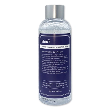 Klairs Supple Preparation Toner 180ml Không Mùi - Dưỡng ẩm, Cân bằng pH, Giá ưu đãi 377.300₫ 2 Klairs Supple Preparation Toner 180ml Không Mùi - Dưỡng ẩm, Cân bằng pH, Giá ưu đãi 377.300₫ 2