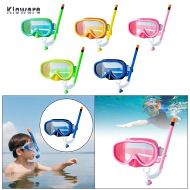 Kloware Bộ ống thở trẻ em, kính bơi & mặt nạ lặn nhìn rộng chuyên nghiệp - 192.500₫