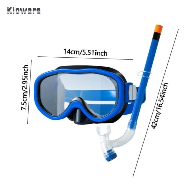 Kloware Bộ ống thở trẻ em, kính bơi & mặt nạ lặn nhìn rộng chuyên nghiệp - 192.500₫