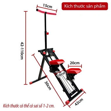 KM-2.100 Máy leo bậc thang gấp gọn - Leo núi, săn chắc cơ bắp, giảm giá 1.499.000₫