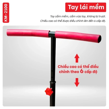 KM-2.100 Máy leo bậc thang gấp gọn - Leo núi, săn chắc cơ bắp, giảm giá 1.499.000₫