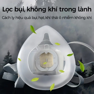 KN95 Mặt Nạ Phòng Độc – Bảo Hộ Lao Động, Phun Sơn, Chống Hóa Chất, Giá 28.000 VNĐ 3