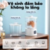 KOKIRA máy giặt mini 2L cho bé kháng khuẩn 99% IPX5 giặt đồ lót 390k 3