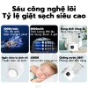 KOKIRA máy giặt mini 2L cho bé kháng khuẩn 99% IPX5 giặt đồ lót 390k 8