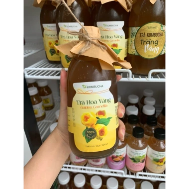 Kombucha Trăng Vàng 500ml Vgreen Chai Probiotic Giảm Giá Giá 106.250 VND 2 Kombucha Trăng Vàng 500ml Vgreen Chai Probiotic Giảm Giá Giá 106.250 VND 2