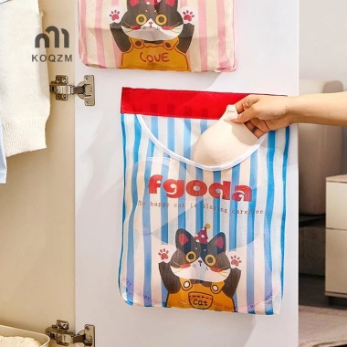 KOQZM Túi lưu trữ dung lượng lớn treo tường - Đa năng, túi đựng rác nhà bếp 2