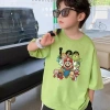 Kotton 100% Mario Thiết Kế - Đầm Tròn Cổ Tay Lửng Mùa Hè Budak Baju Giá 143.332 VND