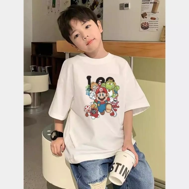 Kotton 100% Mario Thiết Kế - Đầm Tròn Cổ Tay Lửng Mùa Hè Budak Baju Giá 143.332 VND