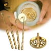 Kozeey 5 miếng dụng cụ làm đồng thau, bộ làm bột Trung Quốc, bộ đốt bột di động, giá ưu đãi 198.000 cho ngày lễ