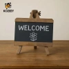 KOZEEY Bảng Phấn Gỗ Đen - Bàn Ghi Nhớ Trang Trí Nhà Nhỏ, Menu Quán Bar Café, Giá Ưu Đãi 122k 5