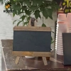 KOZEEY Bảng Phấn Gỗ Đen - Bàn Ghi Nhớ Trang Trí Nhà Nhỏ, Menu Quán Bar Café, Giá Ưu Đãi 122k 8