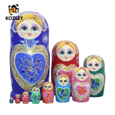 Kozeey Búp Bê Nga Gỗ Cao Cấp - Đồ Chơi An Toàn, Giá Khuyến Mãi 400.400₫ 8 Kozeey Búp Bê Nga Gỗ Cao Cấp - Đồ Chơi An Toàn, Giá Khuyến Mãi 400.400₫ 8