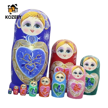 Kozeey Búp Bê Nga Gỗ Cao Cấp - Đồ Chơi An Toàn, Giá Khuyến Mãi 400.400₫ 9 Kozeey Búp Bê Nga Gỗ Cao Cấp - Đồ Chơi An Toàn, Giá Khuyến Mãi 400.400₫ 9