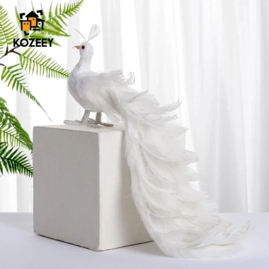 KOZEEY Con Công Xốp Thủ Công Tượng Chim Trang Trí Sân Vườn Chụp Ảnh Chống Đỡ Micro Giá Ưu Đãi 157.300₫ KOZEEY Con Công Xốp Thủ Công Tượng Chim Trang Trí Sân Vườn Chụp Ảnh Chống Đỡ Micro Giá Ưu Đãi 157.300₫