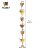 KOZEEY Dây Xích Nước Mưa Kim Loại – Thay Thế Máng Xối, Dùng Cho Mái, Sân, Gazebo, Giá 220.000 (Giảm 59.400) 7