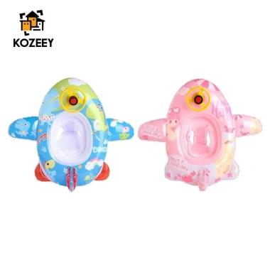 Kozeey Ghế Phao Bơi Trẻ Em Vòng Tròn, Bơm Hơi Có Vô Lăng - Giá 149k