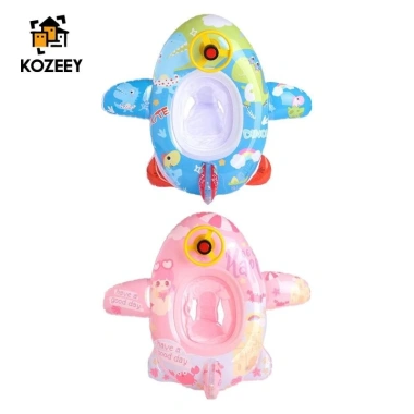 Kozeey Ghế Phao Bơi Trẻ Em Vòng Tròn, Bơm Hơi Có Vô Lăng - Giá 149k
