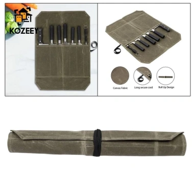 KOZEEY Túi Đầu Bếp Di Động Cuộn - Bảo Quản Dụng Cụ Nấu Ăn, Giá 193.600 VND 4