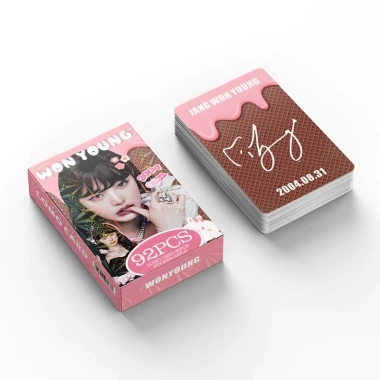 KPOP 92 Cái IVE WONYUNG Photocards LOMO Thẻ Sticker - Bộ Sưu Tập Giá Ưu Đãi 66.000₫