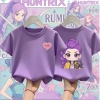 Krew Kapas Áo Thun Rujinu Huntrix Thiết Kế Hunter Nam Bé - Thời Trang Kpop Giá 85.999 VND 2