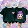 Krew Kapas Áo Thun Rujinu Huntrix Thiết Kế Hunter Nam Bé - Thời Trang Kpop Giá 85.999 VND 9
